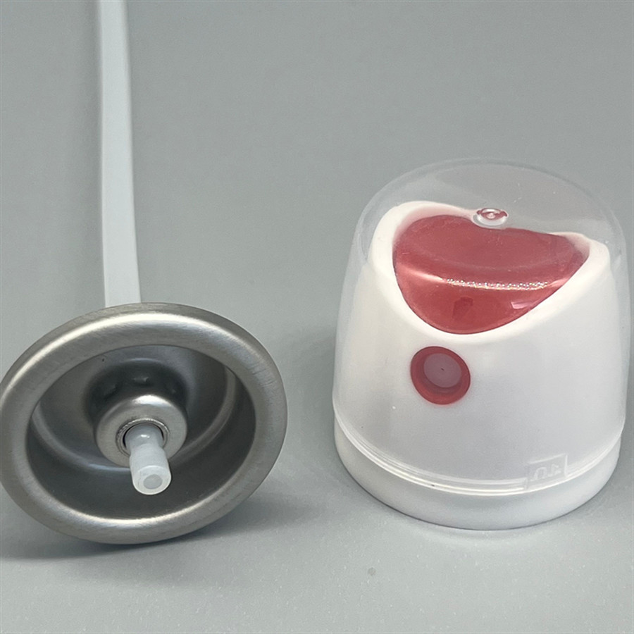 Robust Deodorant Body Spray Valve with Nozzle for Personal Care with Ergonomic Design and Precise Control