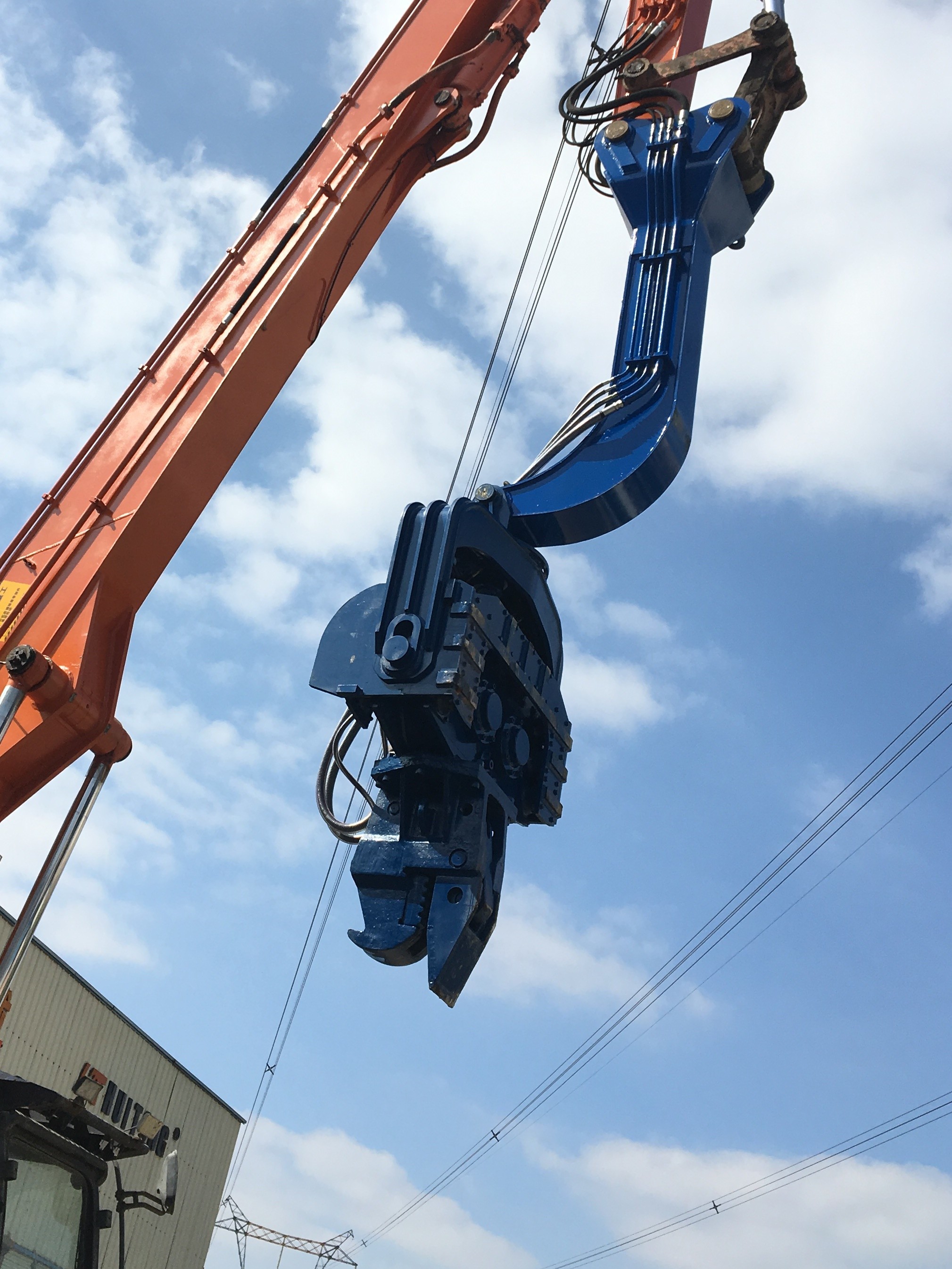 ISO 9001 39.5T 2800 RPM Hydraulic Pile Hammer Breaker