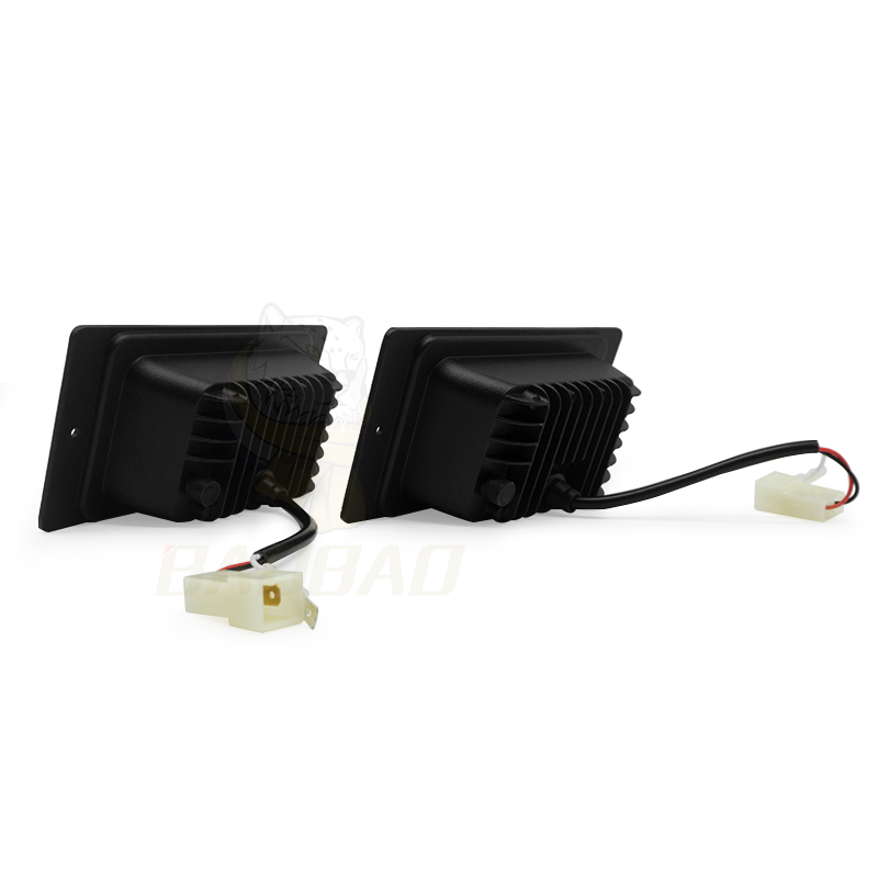 30V 4 Inch White Yellow 30W LED Lamp Auto Turn Light Off Road Fog Light
