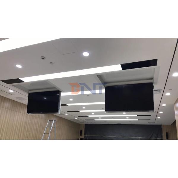 Auto Folding Electric Remote Control Motorized Flip Down Ceiling TV Mount Drop Down TV Lift TV Ceiling Mount Bracket for 55 Inch