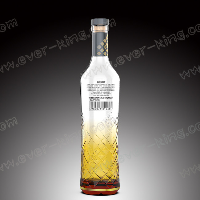 SGS Luxury Liquors Frosting Vodka Glass Bottle