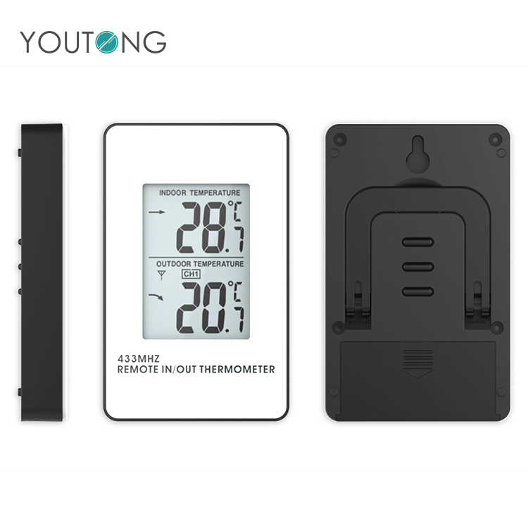 62.5 X 100 X 16.5mm Thermometer Hygrometer Wireless Thermometer Station High Temperature