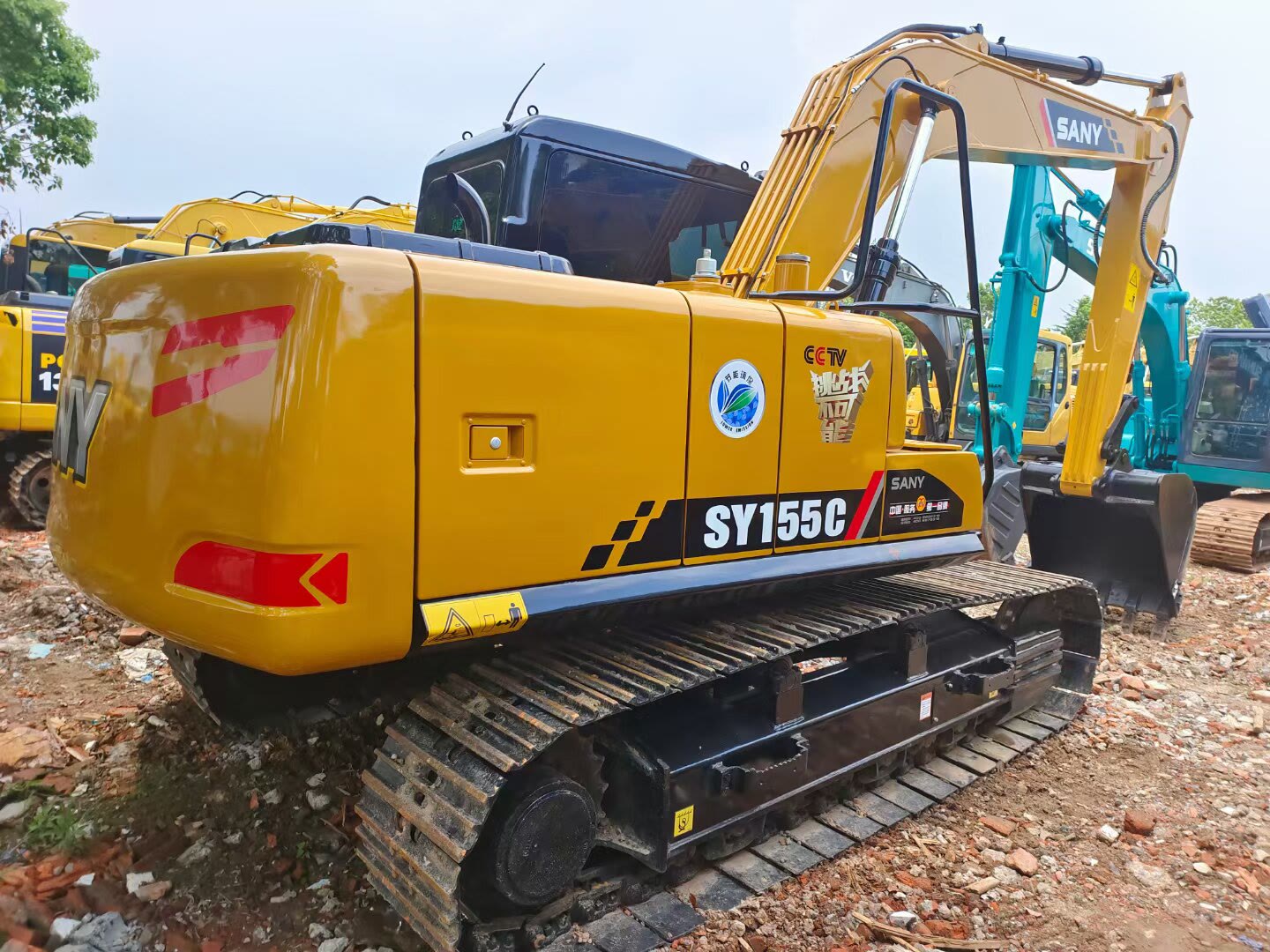 SANY SY155C Excavator with Original Hydraulic Valve and 4001-6000 Working Hours