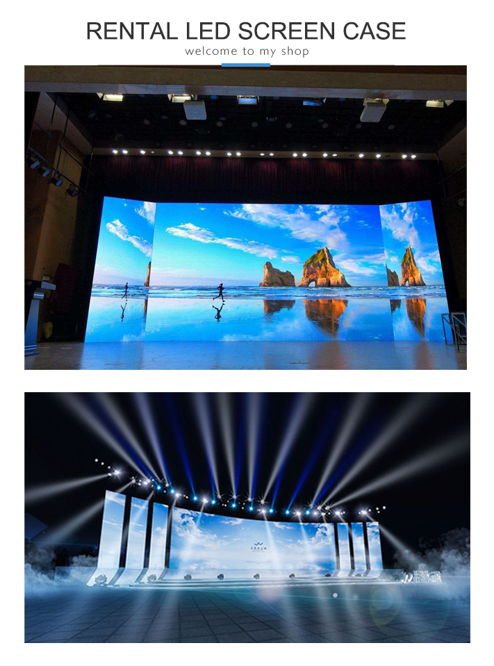 Indoor P3.9 P4 P5 P6 P8 P10 Outdoor LED Display Led Screen for Concert Stage Background