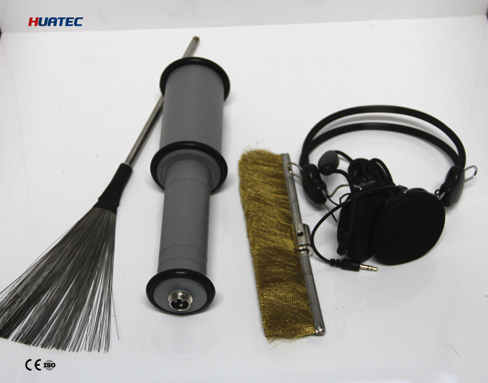 High Voltage Pinhole Detector Portable Holiday Detector Nondestructive Flaw Detection