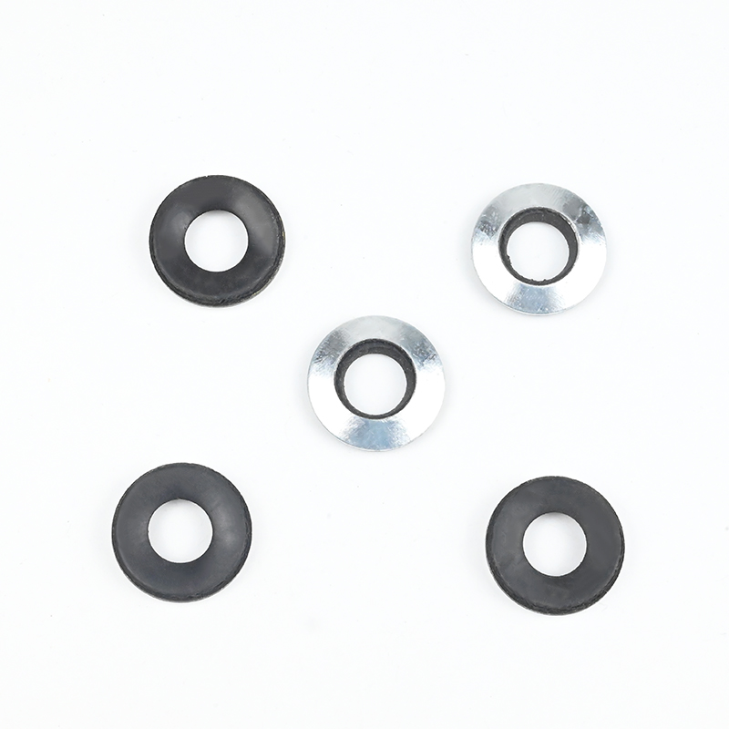 Antirust Aluminum Neoprene Backed Bonded Sealing Black Epdm Washers Composite Waterproof Gasket