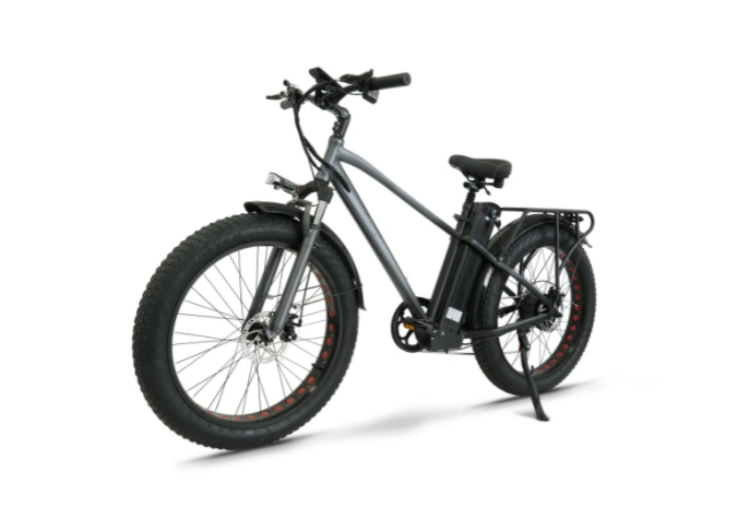 48V 17Ah 7 Speed Electric Fat Tire Bike 750W 26 Inch Electric Mountain Bike For Adults