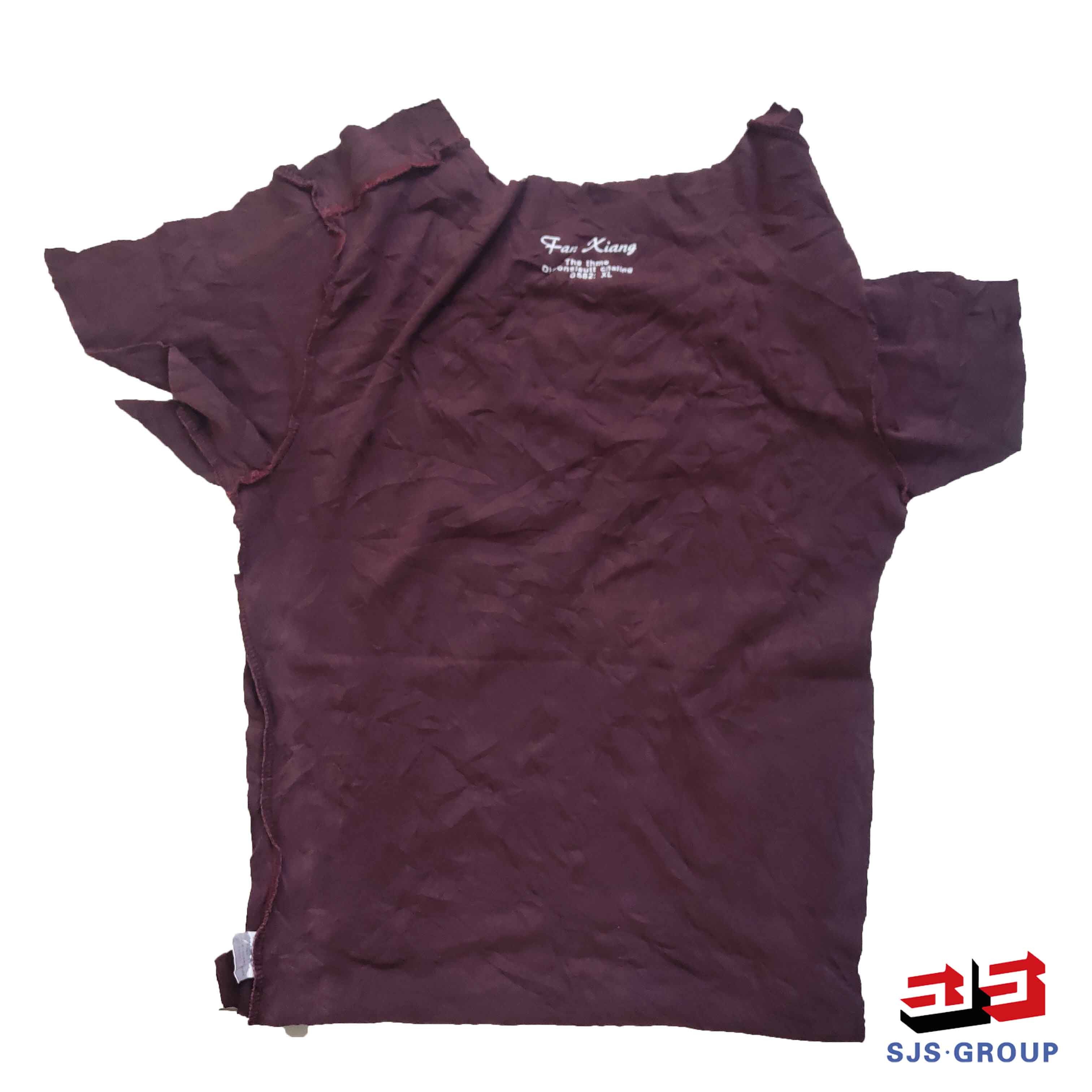 Dark Color Waste Clothes 35*55cm 0.5kg/Bag Cotton Wiping Rags
