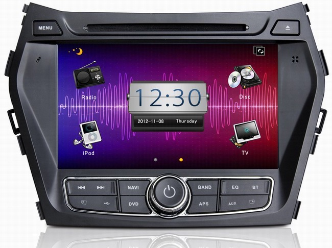 Ouchuangbo 800*480 HD high quality car audio for Hyundai IX45 2013 with USB SD TV MP3 music player OCB-8056