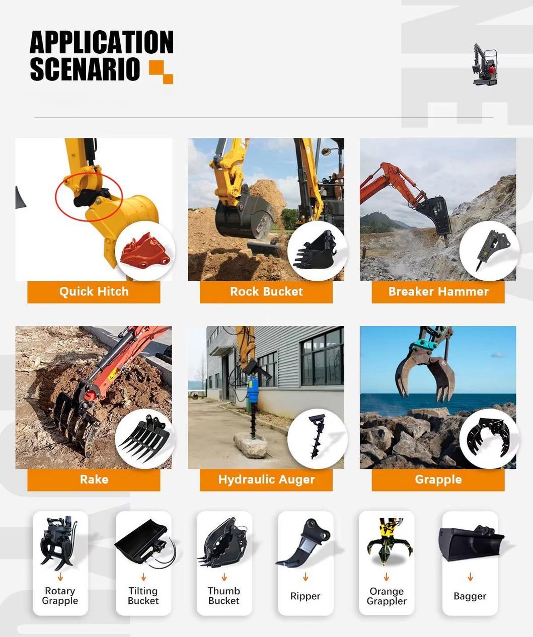 Chinese Manufacturer Wholesale CE/EPA 1500kg Excavator 1.5ton Crawler Small Digger Bagger 1ton 2ton 3.5 Ton Hydraulic Mini Excavator Factory Price