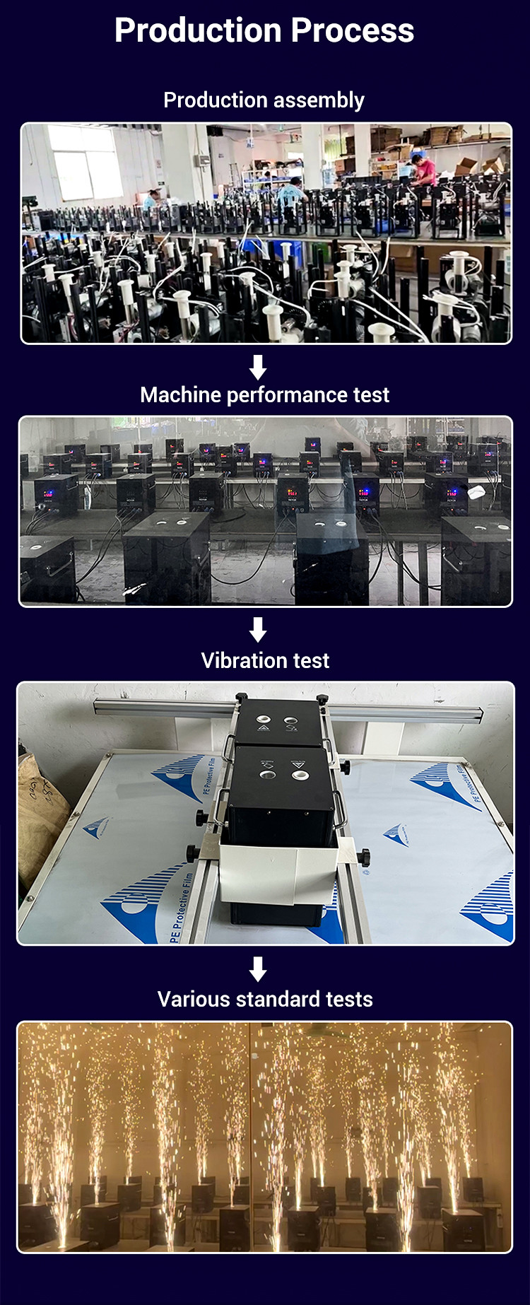 Remote Controller Cold Spark Machine Stage Effect Cold Fireworks Machine