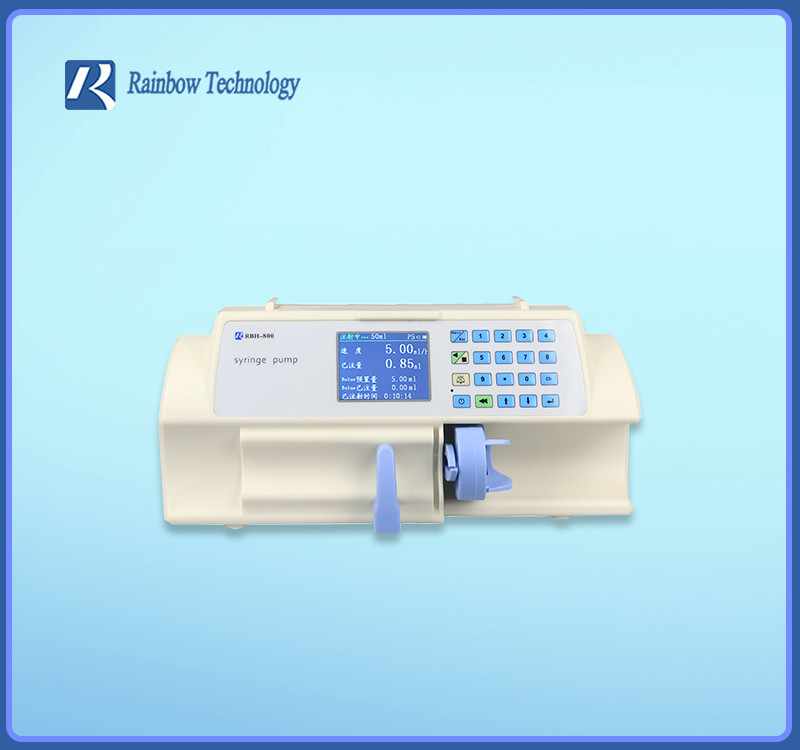 Reliable Safe Portable Syringe Pump Multi Model Wireless Communicating Module