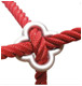 Clove Connector Aluminium Playground Equipment Spare Parts
