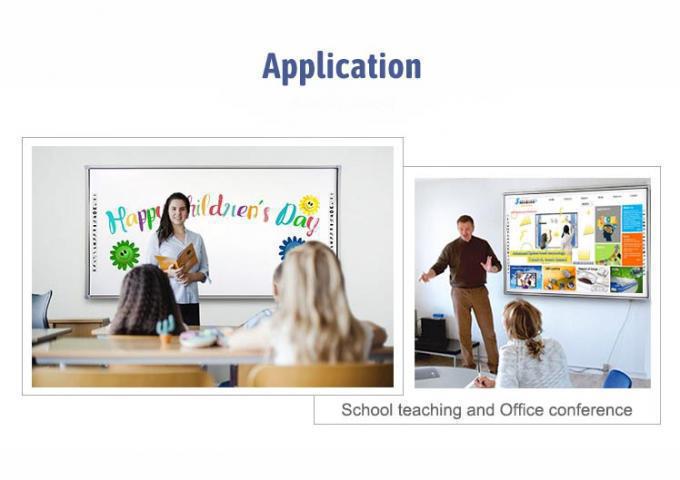 150 Inch 40 Point Intelligent Infrared Touch Interactive Whiteboard Teaching Blackboard 07