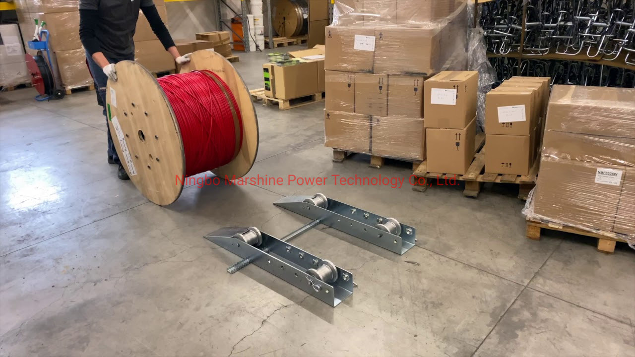 Customized Cable Reel Drum Roller Stand for Customized Cabling System Efficiency