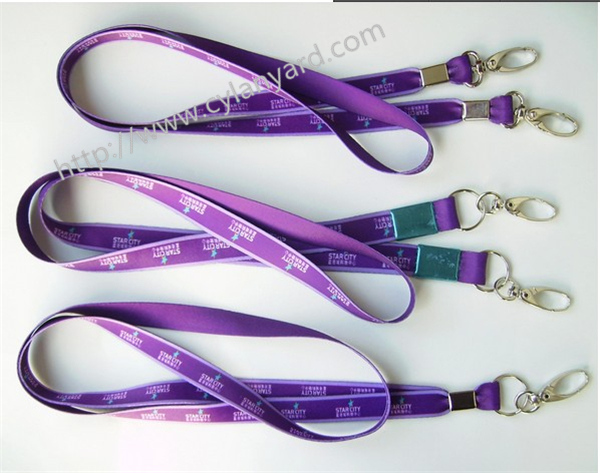 Double Ends Open dye sub Lanyard