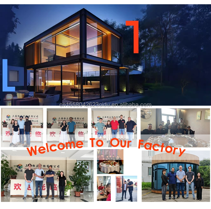 Wall 50mm Wave Sandwich Panel Hotel Pop-up Container Coffee Restaurant Bar Cafe Kiosk Booth with Steel Prefabricated House