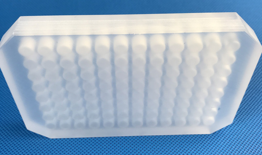 Ultraviolet Transparent Quartz 96 Well Plate For Microplate Reader