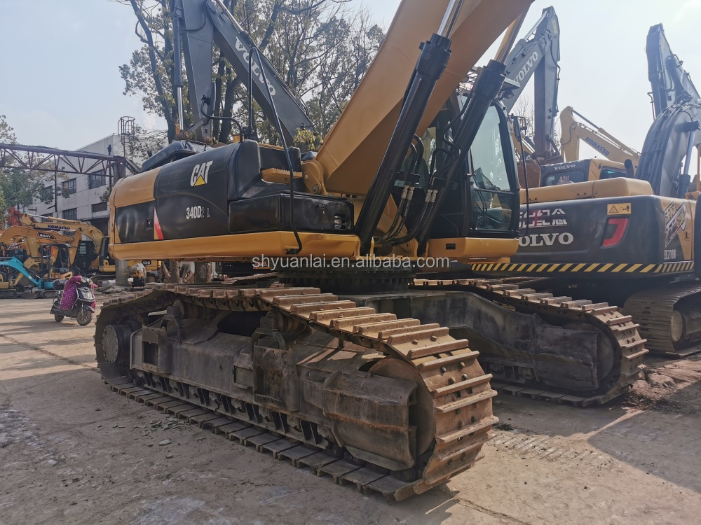 Second Hand CAT340D Excavator with Soft Steel Design and Original Hydraulic Pump