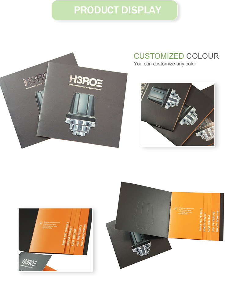Glossy Matt PP Custom Packaging Solutions Brochure Catalogue Printing