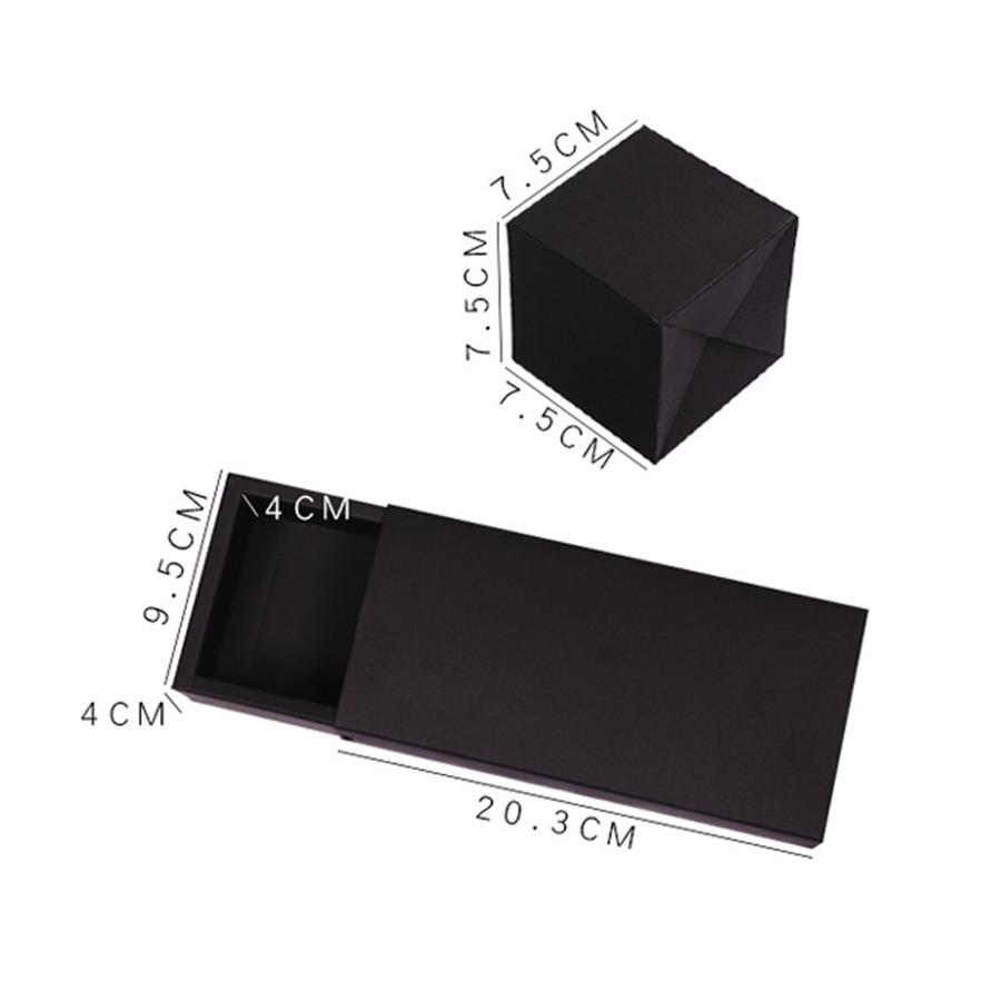 Magic Recycled Cardboard Packaging Chocolate Paper Box Rectangular Square CMYK Printing