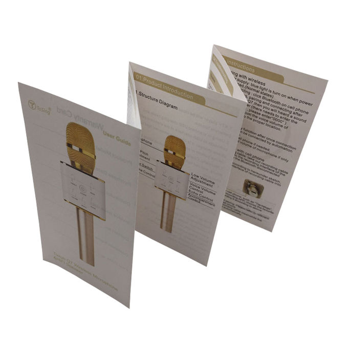 custom full color company product manual printing wholesales online manufacturer