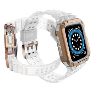 Buy cheap 38 42mm Luxury Two Color Integrated TPU Waterproof Components For Apple Watch product