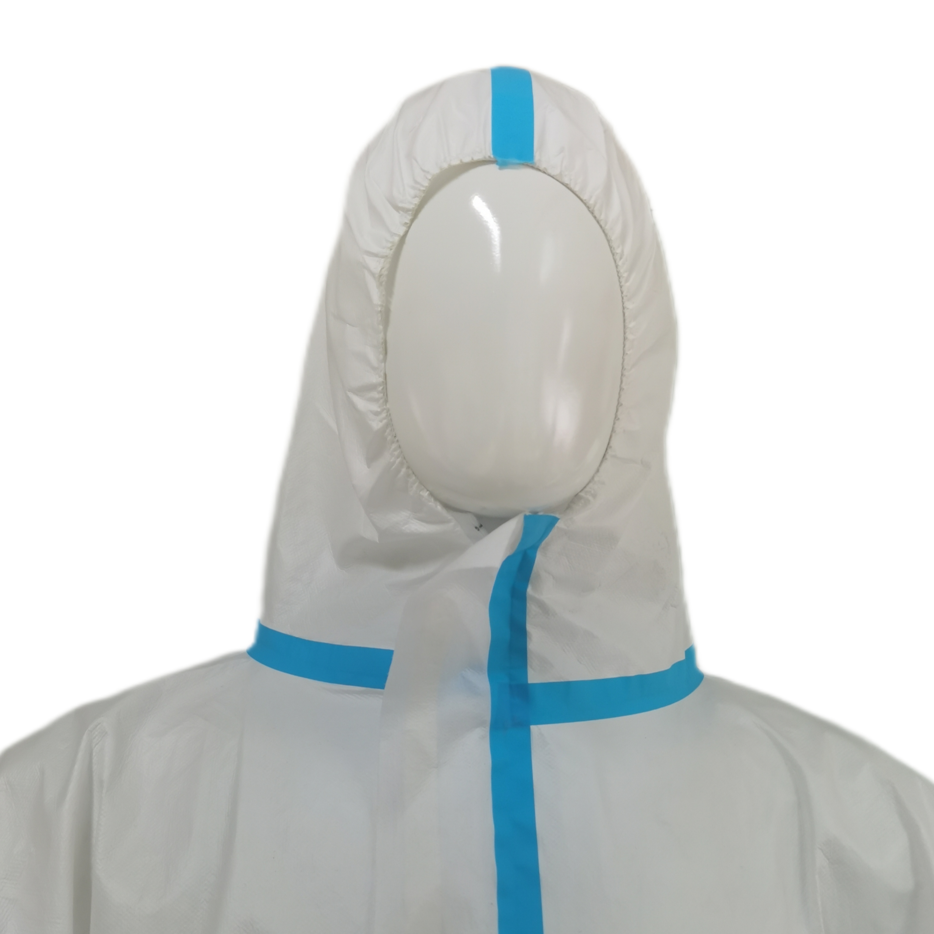 PPE Suit Type 4 5 6 SMS PP Microporous Coveralls Industrial Safety