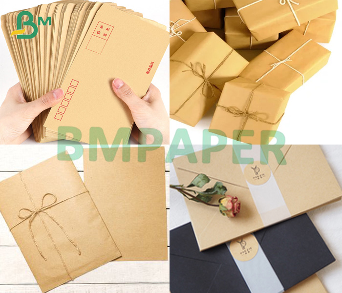 50gsm Envelope Kraft Paper Roll