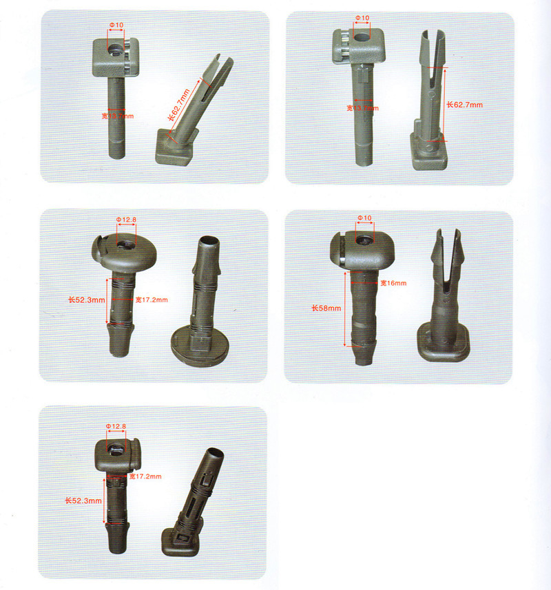 Front Headrest Guide Tube Genuine
