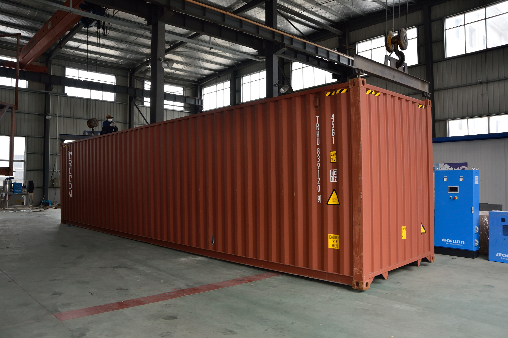 Industrial Ice Block Machine with Other Ice Storage Capacity and 4280 KG Capacity
