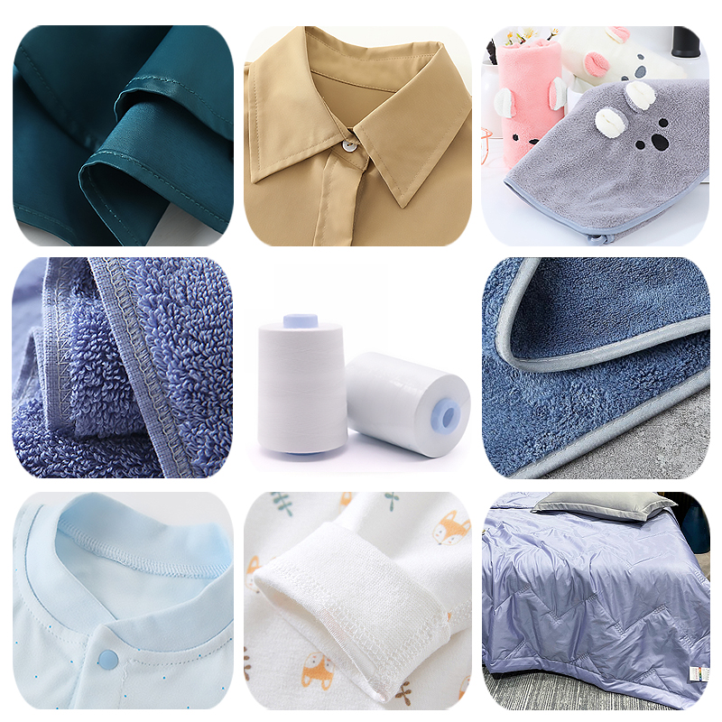 High Strength Polyester Sewing Thread 5000 Yards for White Industrial Overlock Machine