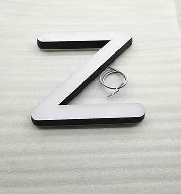 Acrylic Crystal Letter Modern Hotel Room Number Plaques Fancy House Number Plate For Apartment Door Decoration