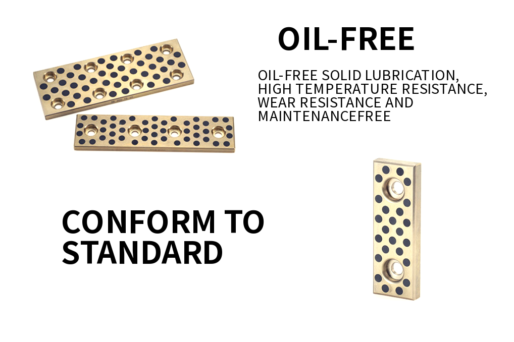 oilless bushing self lubricating graphite sliding plate lubricant