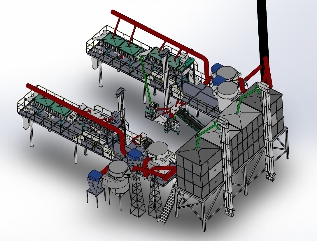 Professional Activated Carbon Plant Machinery PLC Control Reliable Performance