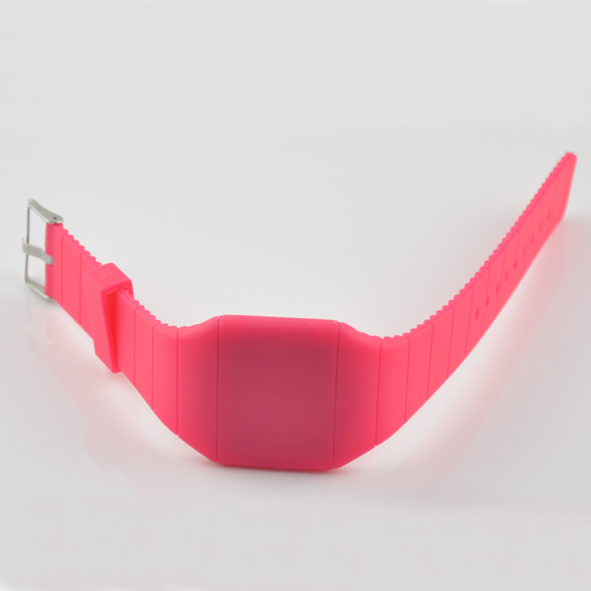 Ladies And Mens Thin Silicone Watch Various Color For Giveaway Gift
