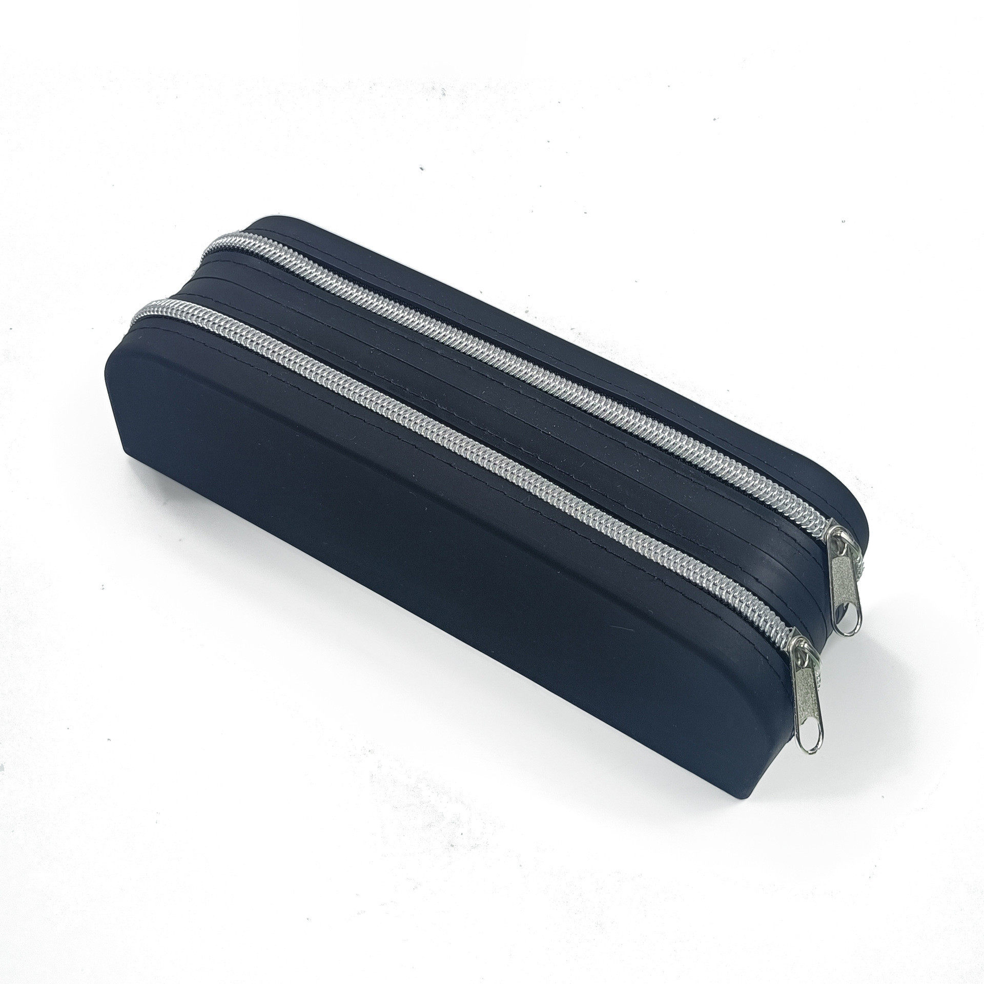 Non-toxic Colorful Silicone Waterproof Pencil Pouch for Office and School Supplies