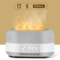 HOMEFISH DC 24V Night Light Flame Effect Humidifier With Bluetooth