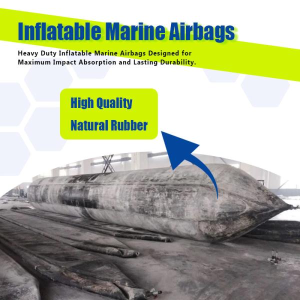 Ship Launching Airbags Resistant To Punctures Heat And Cold Resistant