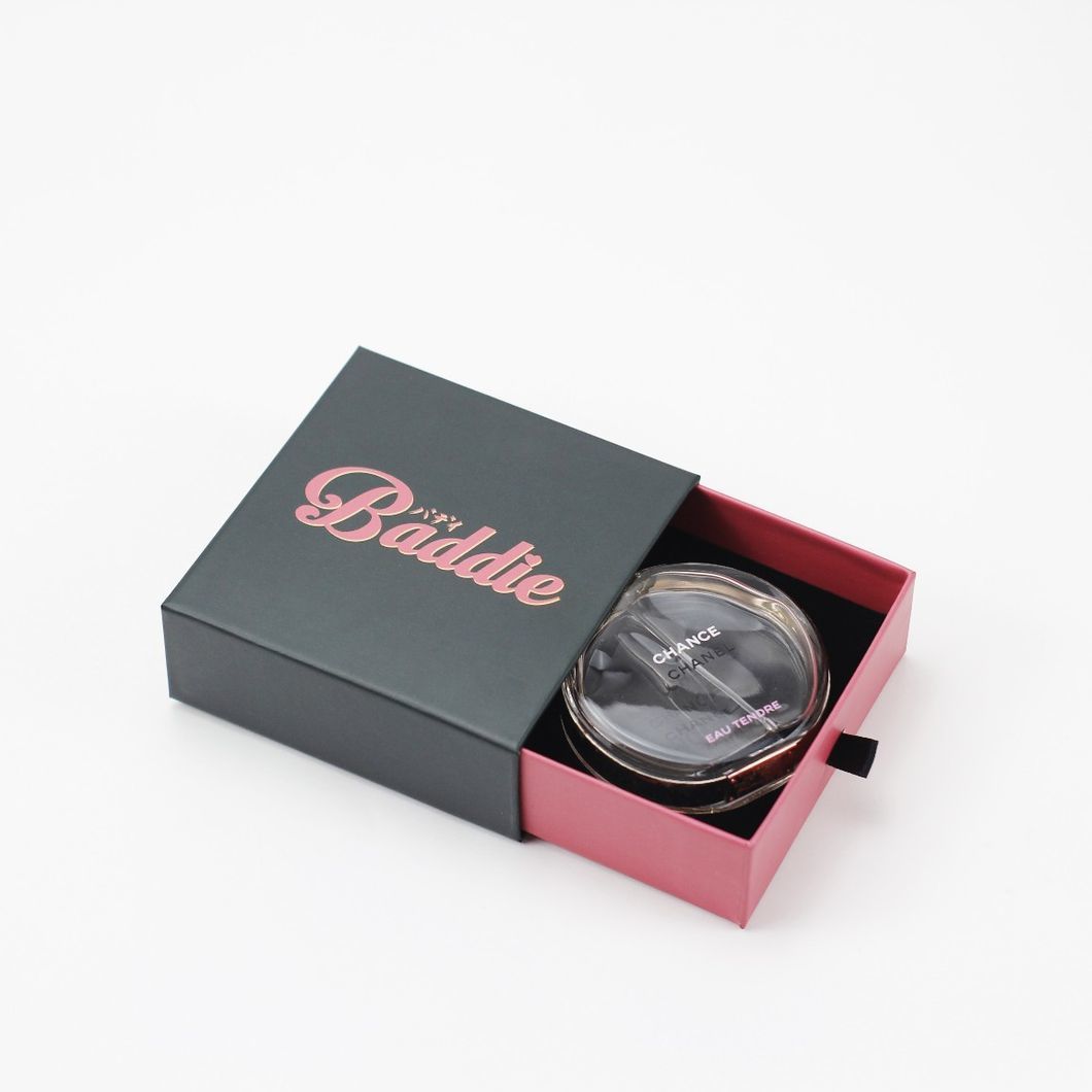 Foam Insert Lid and Base Cardboard Paper Packaging Gift Box, Luxury Ring Necklace Jewelry Box