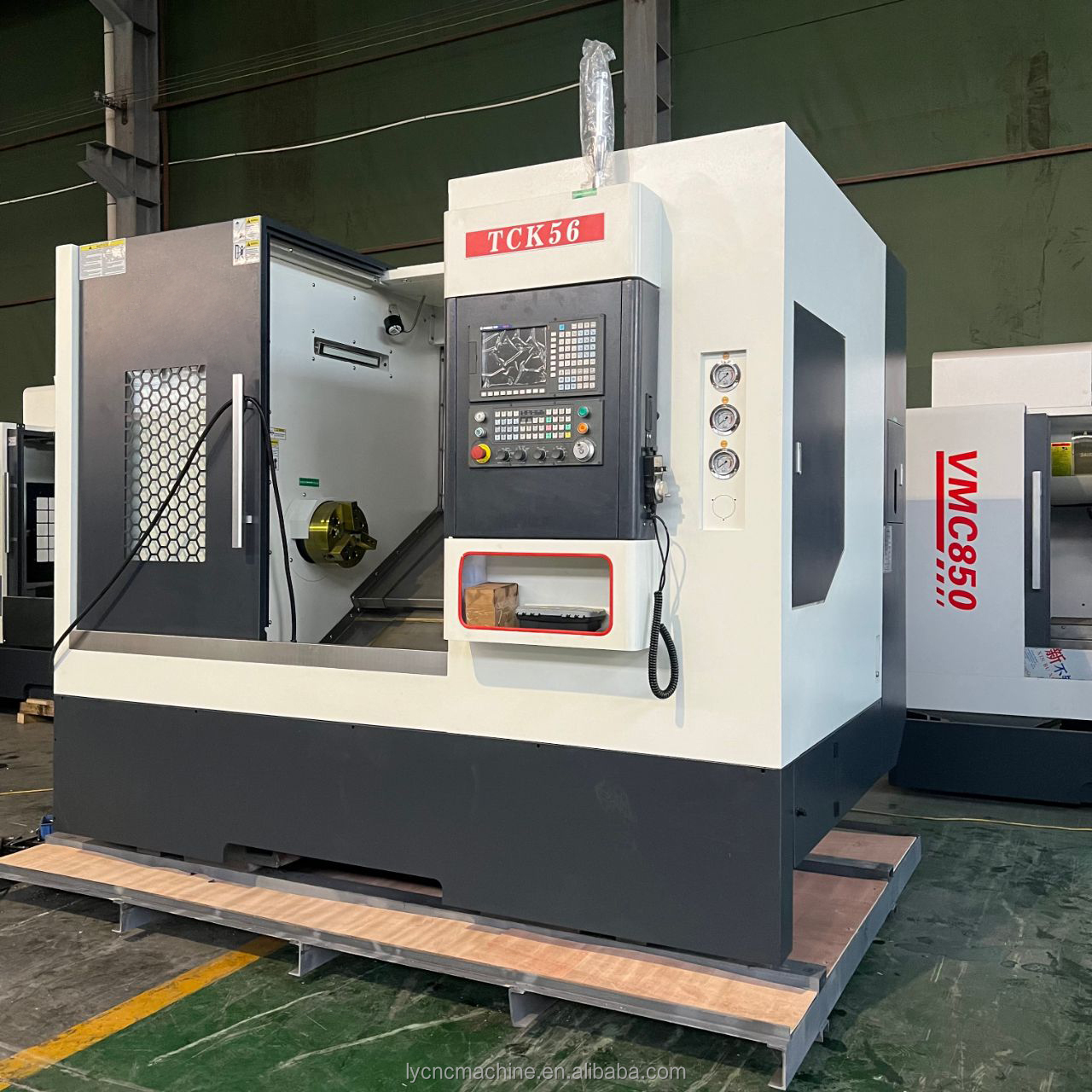 3500r/min Spindle Speed TCK56 CNC Lathe Machine for Metal Manufacturing Solution