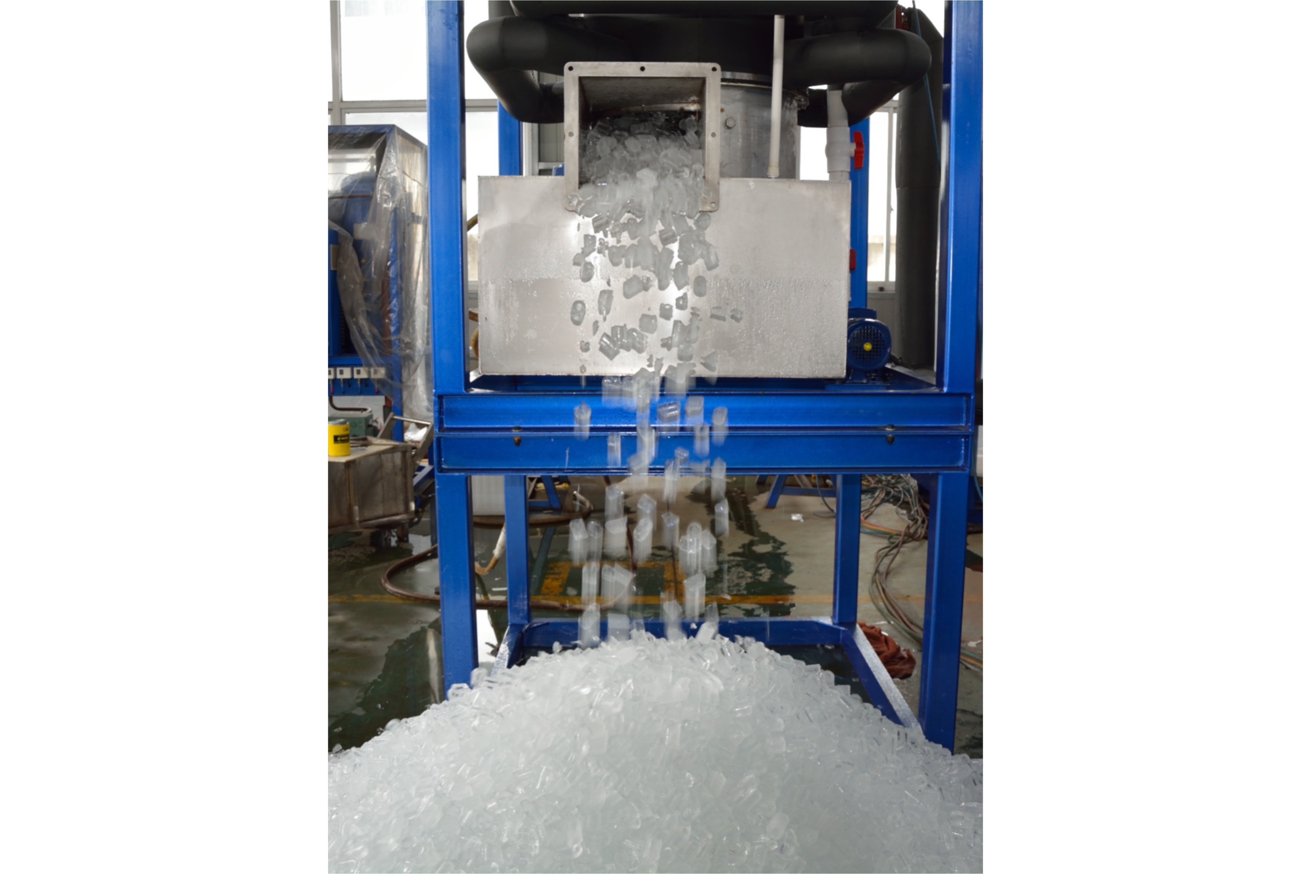 Focusun 15-ton Capacity Industrial Ice Maker for Beverage Manufacturing Equipment