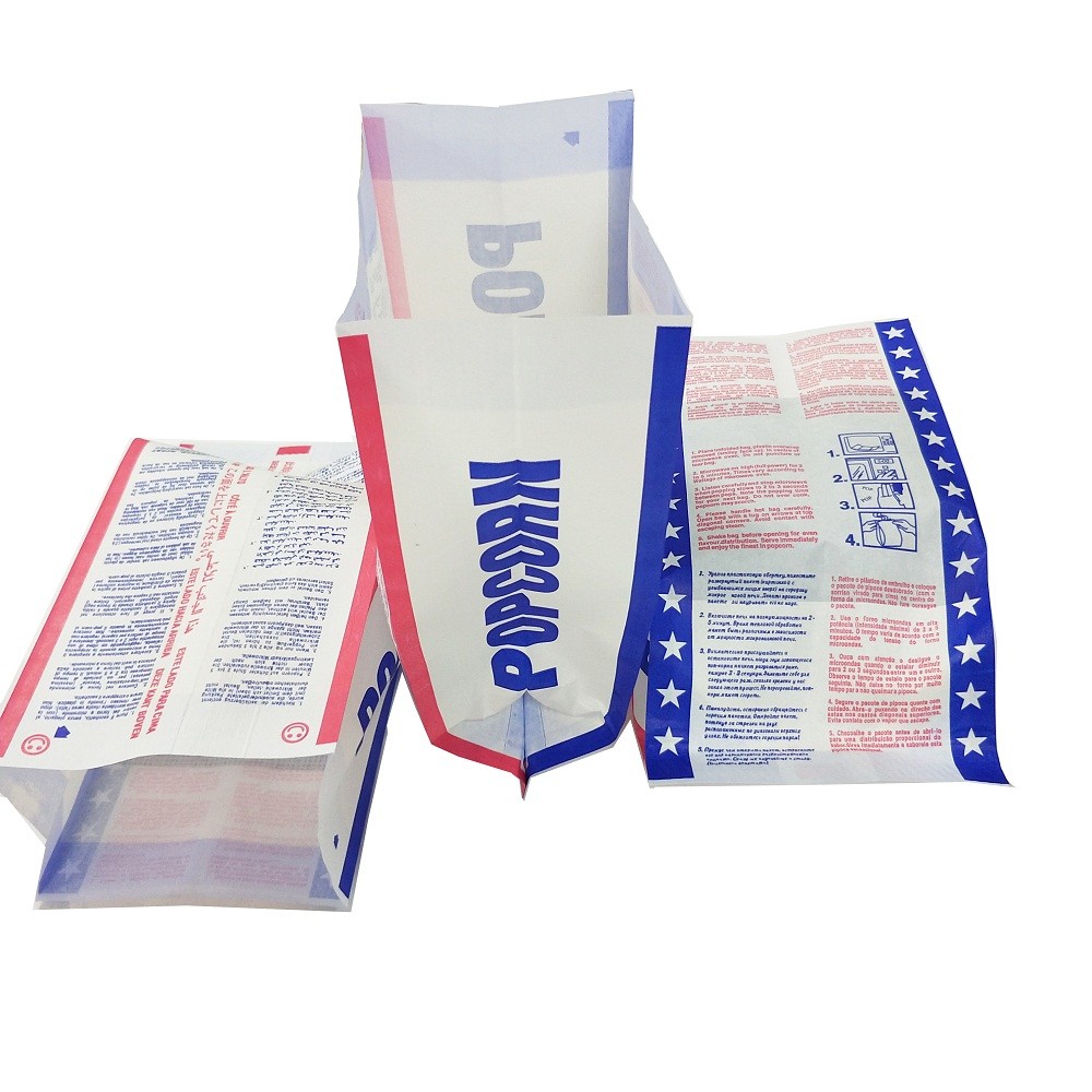 700x500mm Custom Popcorn Packaging Bags In Roll With Electronic PET Film