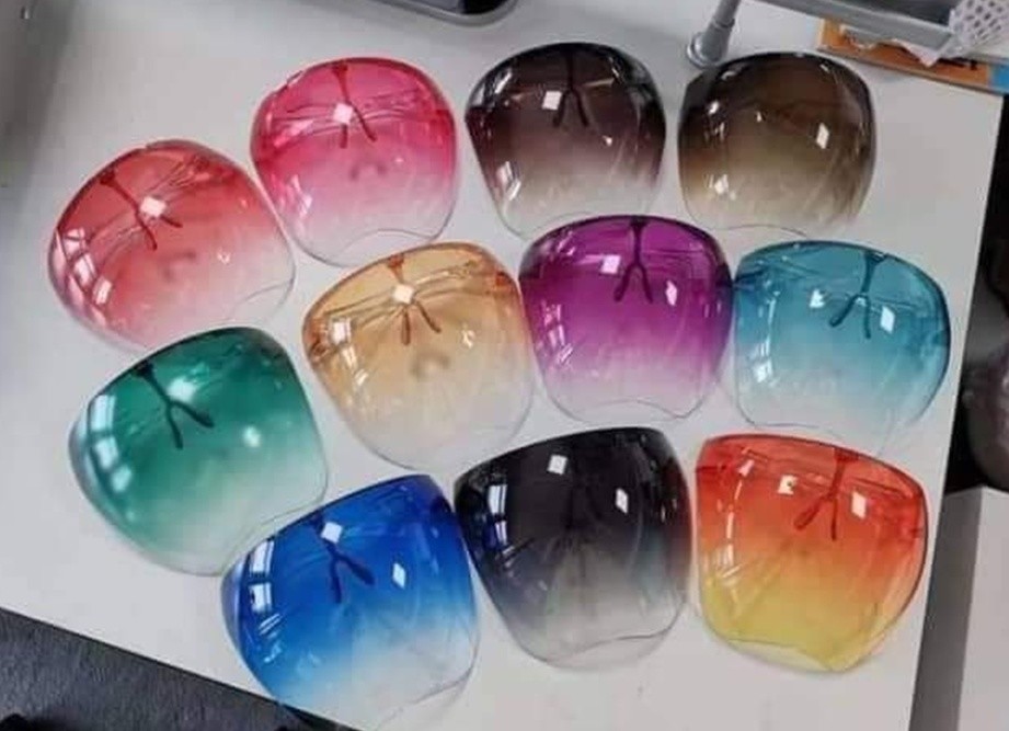 Colorful Protective Fogless Disposable Face Shield