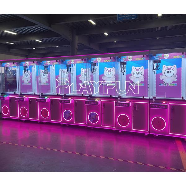 Playfun PURE LOVE TIDE HOUSE Claw Crane Prize Machine Coin Operated Vending Gift Win Plush Stuffed Toy 2023 New Design