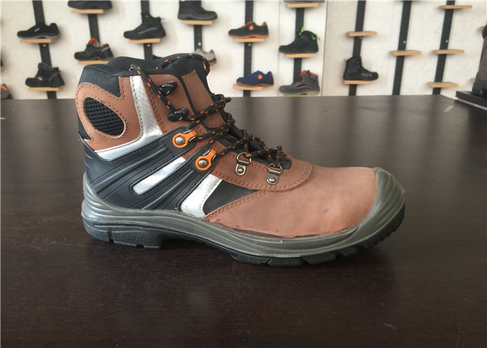 Mass Production Leather Safety Shoes Oil Resistant For Mining CE Certificated