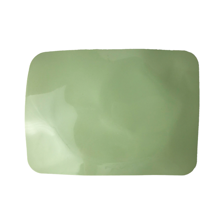 Custom Green Silicone Baby Tray Fox Shape BPA Free Silicone Baby Plate