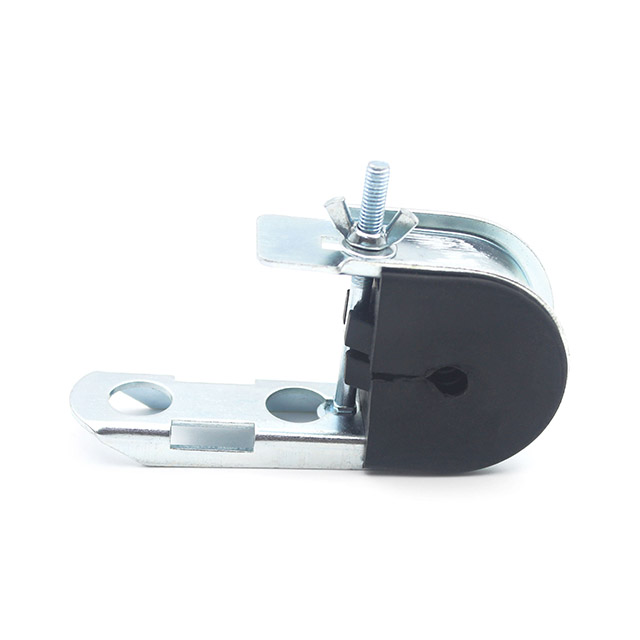 Outlet FTTH Figure 8 Cables J-hook Cable Clamp for 10-15mm ADSS Cables 4KN Break Load