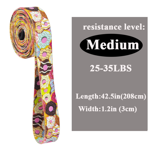 Fabric Fitness Gym Equipment Width 3cm Hip Exercise Resistance Bands Set For Legs Glute And Thighs Training
