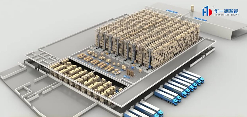 Single Deep Pallet Stacker ASRS